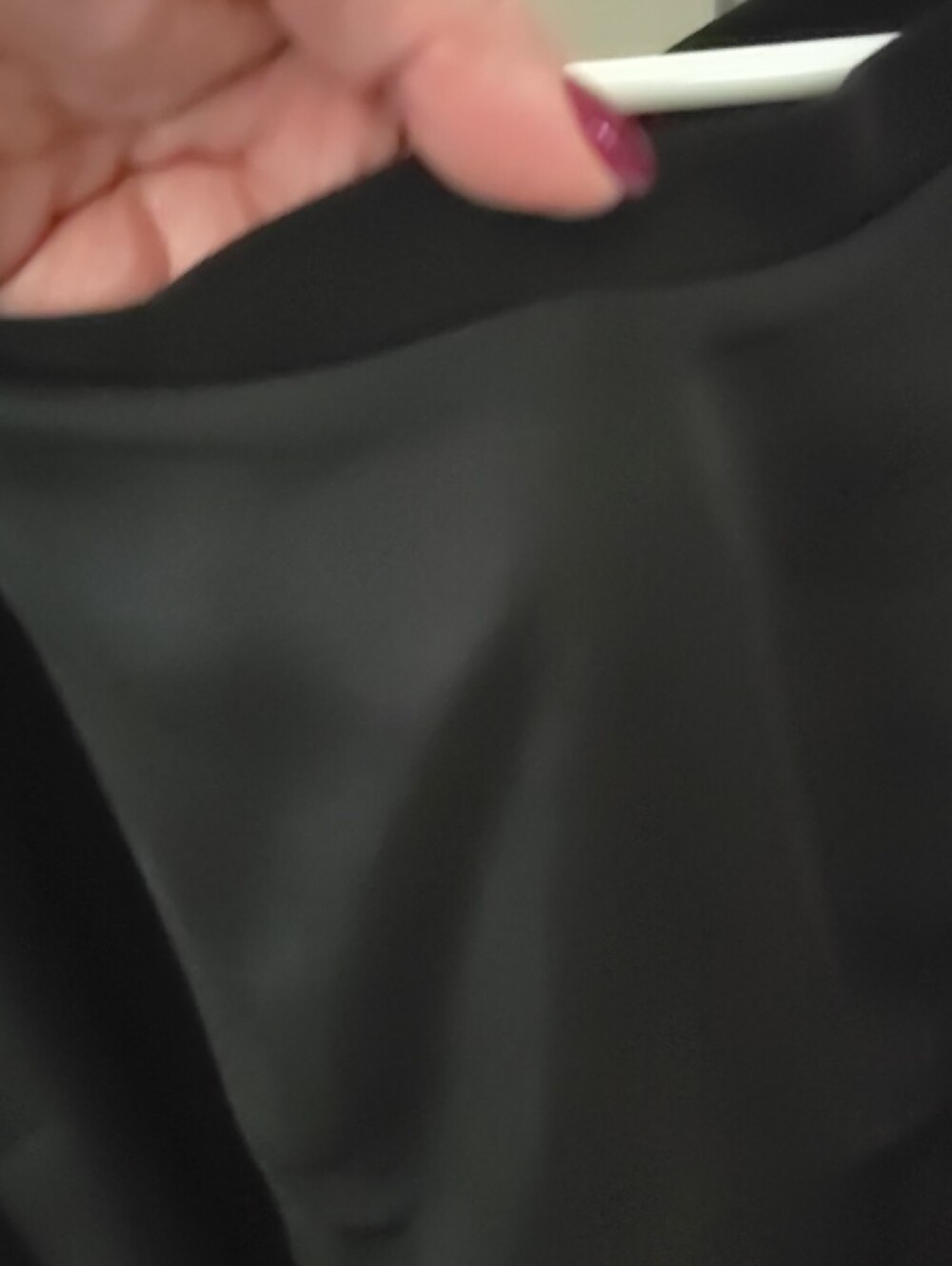 Express Black Draped Batwing Sweatshirt - Picture 3 of 5